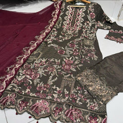 F-2604 - Readymade - Ramsha Chiffon Collection Vol 26 2024 Womenswear