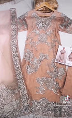 Romantic Lilly Fancy salwar Kameez design embellished Pakistani 3 piece suit
S-L