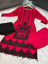 HUMA Chiffon Salwar kameez suit 3 piece Pakistani design fancy duppatta wedding edt S-XL Womenswear