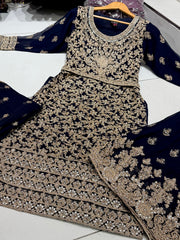 AMIRAH Wedding EDT 24 Chiffon Plazzo design in 6 colours Womenswear