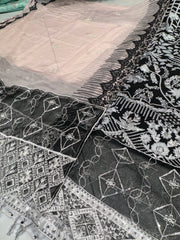 3 Colours LAILA salwar kameez dress 3 piece Pakistani chiffon embroidered wedding edt S-XL