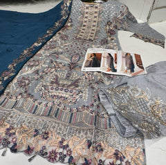 F-2609 - Readymade - Ramsha Chiffon Collection Vol 26 2024