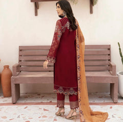 F-2612 - Ready to wear - Ramsha Chiffon Collection Vol 26 2024