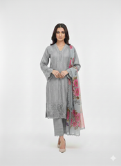 4 Colours ASEELAH Eid 26 salwar kameez embroidered Pakistani design S-XI suits Womenswear Elegant Cotton Breathable