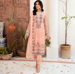 F-2605 - Readymade - Ramsha Chiffon Collection Vol 26 2024