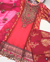 2 Colours BELISSMA Shararah Kameez embroidered Pakistani design S-XI suits