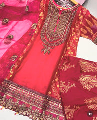 2 Colours BELISSMA Shararah Kameez embroidered Pakistani design S-XI suits