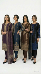 4 Colours EID 26 CYRENE salwar Kameez embroidered Pakistani design S-XI suits