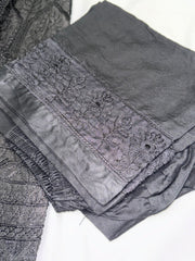 3 Colours EVAA Embroidered salwar kameez suit
3 piece Pakistani colour contrasting chiffon