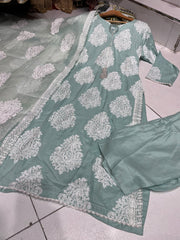 4 Colours SAANA Embroidered salwar kameez suit Pakistani suit sizes S-XL