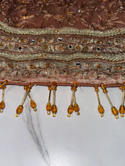 KIRAN Salwar Kameez suit 3 piece Pakistani embroidered work embellished fancy dupatta S-L