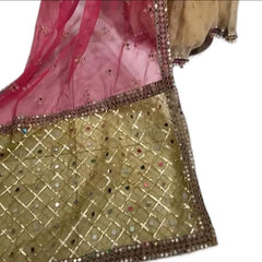 RANGEEN HEAVY Skirt & top Fancy Mehndi & wedding edt embroidered Pakistani design S-XI