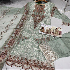 F-2607 - Readymade - Ramsha Chiffon Collection Vol 26 2024