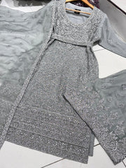 AMIRAH Wedding EDT 24 Chiffon Plazzo design in 6 colours Womenswear