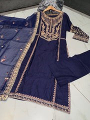 AIDAA Salwar kameez suit 3 piece Pakistani design fancy duppatta wedding edt S-XL