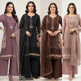 4 Colours NADIRA Embroidered salwar kameez suit Pakistani suit sizes S-XL