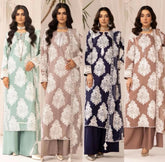 4 Colours SAANA Embroidered salwar kameez suit Pakistani suit sizes S-XL