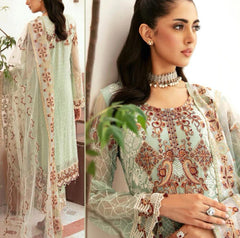 F-2607 - Readymade - Ramsha Chiffon Collection Vol 26 2024
