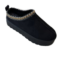 Women's Shoes Faux Fur Slip-On Platform Slippers for Indoor and Outdoor Use - Girls
Footwear Slide