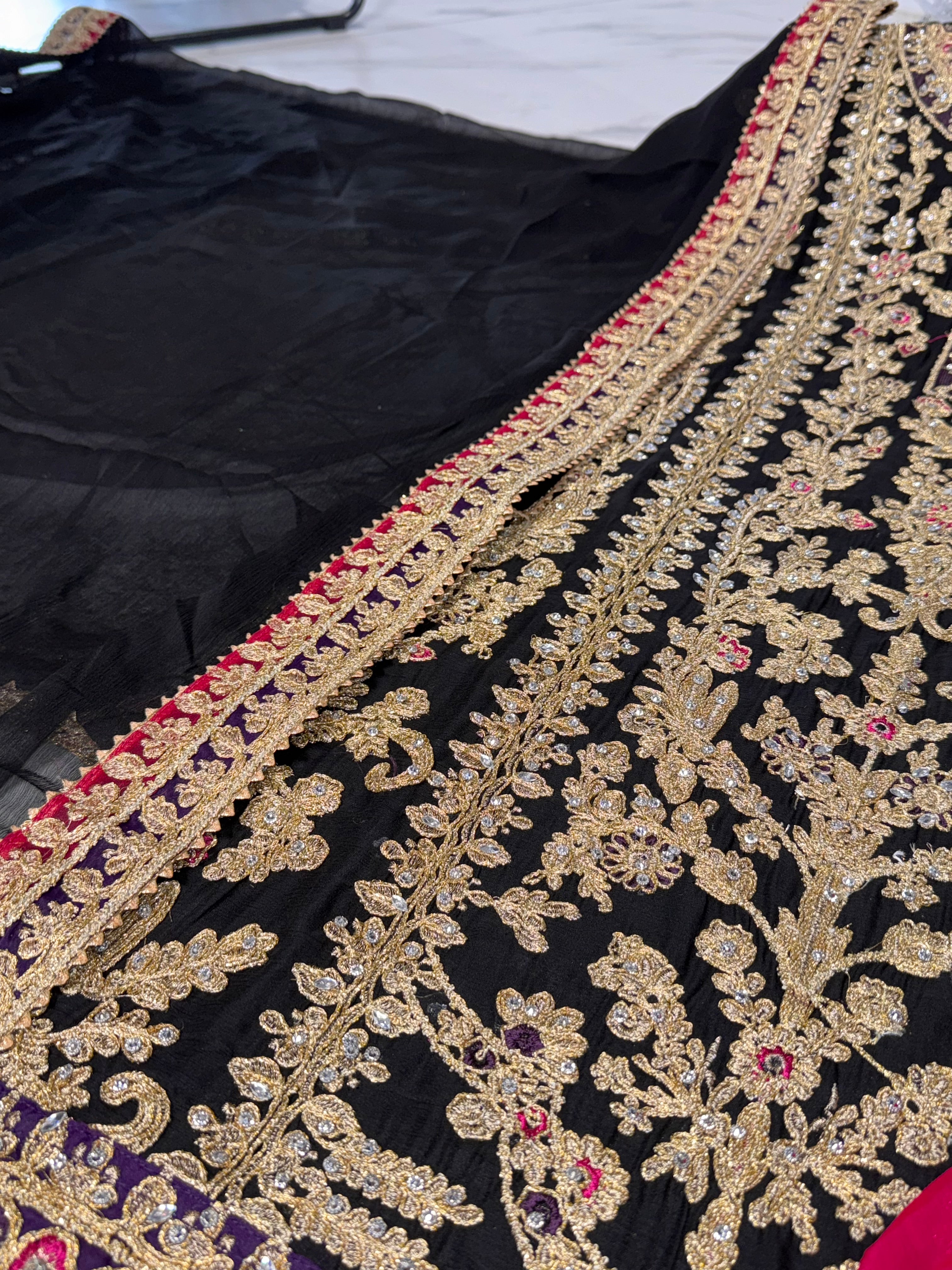 MEHNDI Style Pakistani designer Plazzo suit coming In 5 lovely colours