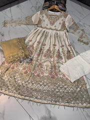 AMARAH Wedding Edition heavy Pakistani fancy dress with embroidery & embellishments S-L