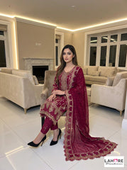 Wedding Edition 26 SAJNI 3360 - 2 Colours - 2026 Wedding edition Heavy chiffon embroidered Pakistani Salwar kameez suit S-XI suits
