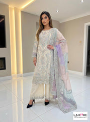 Wedding Edition 26 SAJNI - HALI - 2026 Wedding edition Heavy chiffon embroidered Pakistani designer Palazzo suit S-XI suits