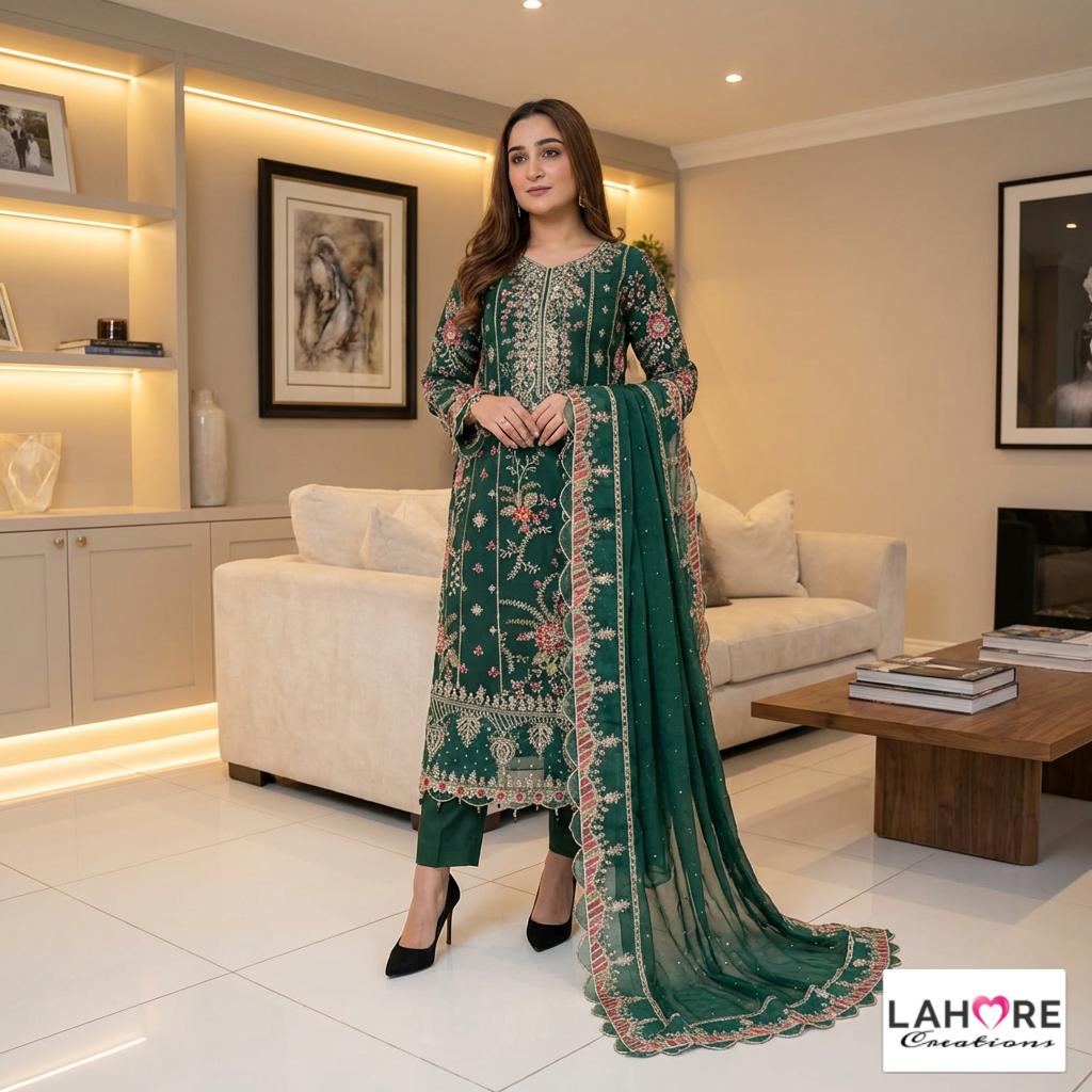 Wedding Edition 26 SAJNI 3360 - 2 Colours - 2026 Wedding edition Heavy chiffon embroidered Pakistani Salwar kameez suit S-XI suits
