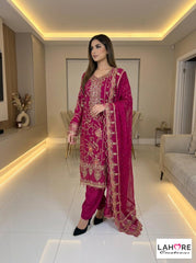 Wedding Edition 26 SAJNI 3360 - 2 Colours - 2026 Wedding edition Heavy chiffon embroidered Pakistani Salwar kameez suit S-XI suits