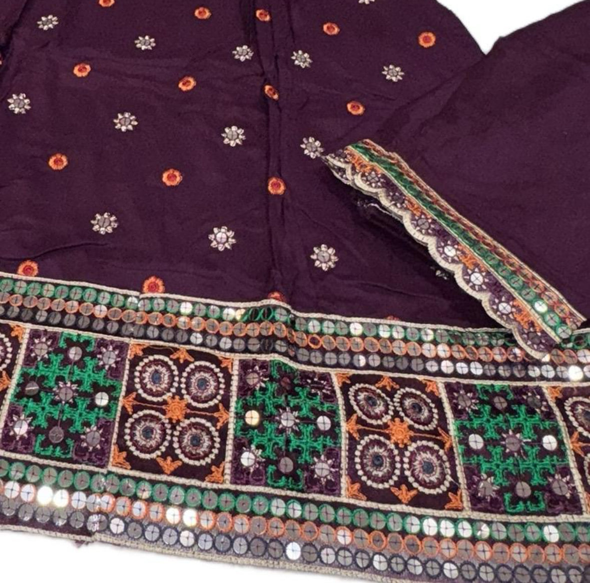 4 Colours HIBA dress suit 3 piece Pakistani linen embroidered Dupatta sequins S-XL