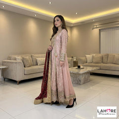 Wedding Edition 26 SAJNI 3331 - Black - 2026 Wedding edition Heavy chiffon embroidered Pakistani designer Long dress Pleated Palazzo dress suit S-XI suits