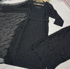 AMIRAH Wedding EDT 24 Chiffon Plazzo design in 6 colours Womenswear