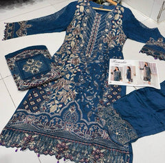 F-2602 - Readymade - Ramsha Chiffon Collection Vol 26 2024