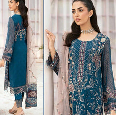 F-2602 - Readymade - Ramsha Chiffon Collection Vol 26 2024