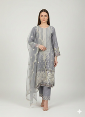 4 Colours EID 26 RIAD Eid 26 salwar kameez embroidered Pakistani design S-XI suits Womenswear Elegant Cotton Breathable
