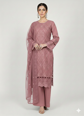 4 Colours Khairun Embroidered salwar kameez suit Pakistani suit sizes S-XL