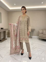 4 Colours EID 26 TANVI salwar Kameez embroidered Pakistani design S-XI suits (Copy)